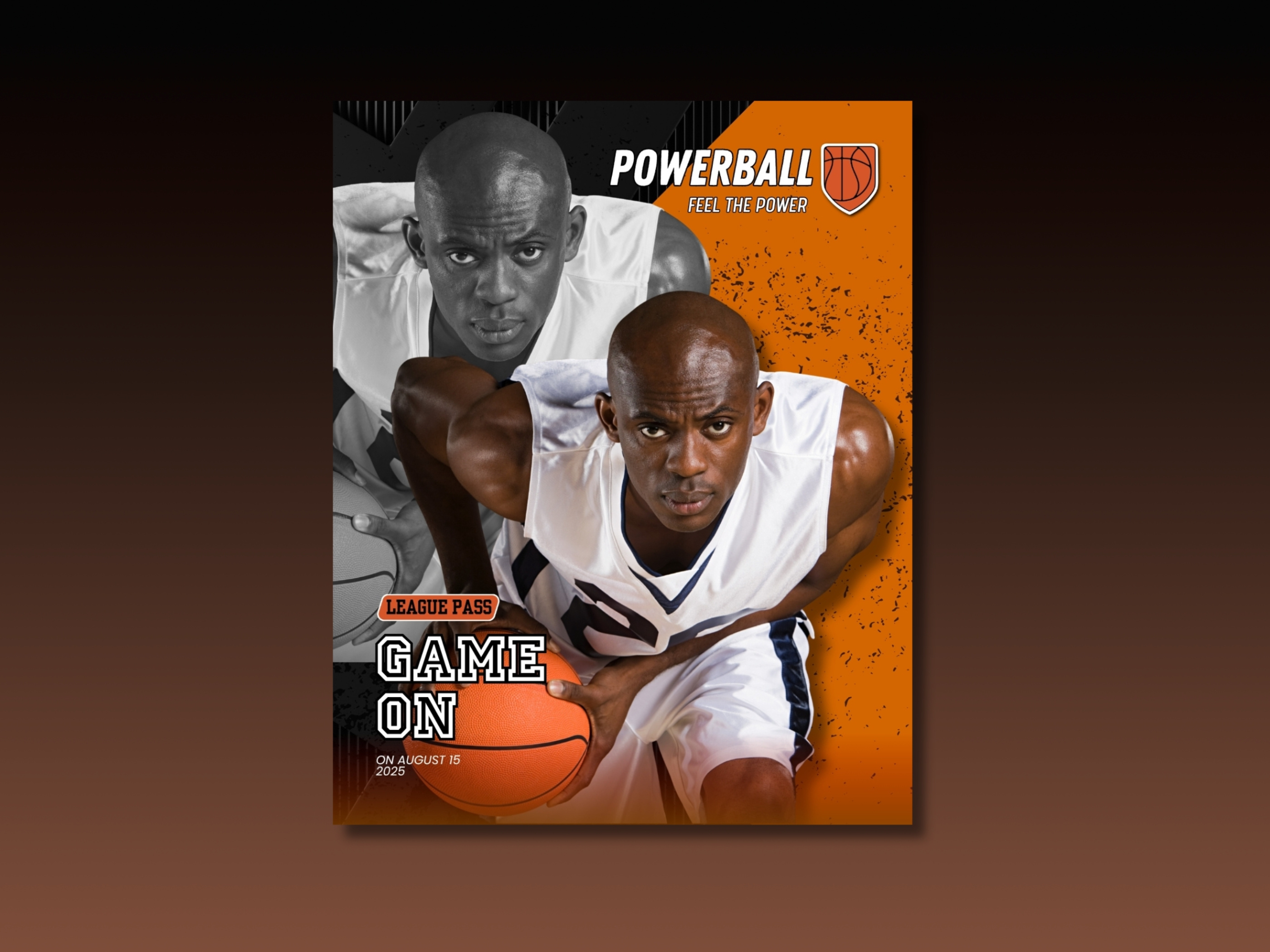 Powerball League Pass – Basketball Poster Design ads advertising basketball design graphic graphic design graphic designer instagram post niaz niaz creates post design poster social media social media post social media post design social media poster socialmedia sports poster