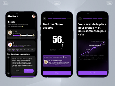 Live Streaming Mobile App Design app design grwo gym gym app ios design live streaming mobile app
