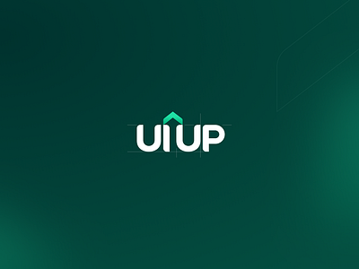 UI UP - Logo and Visual Identity arrow brandidentity branding graphic design identity logo logomark
