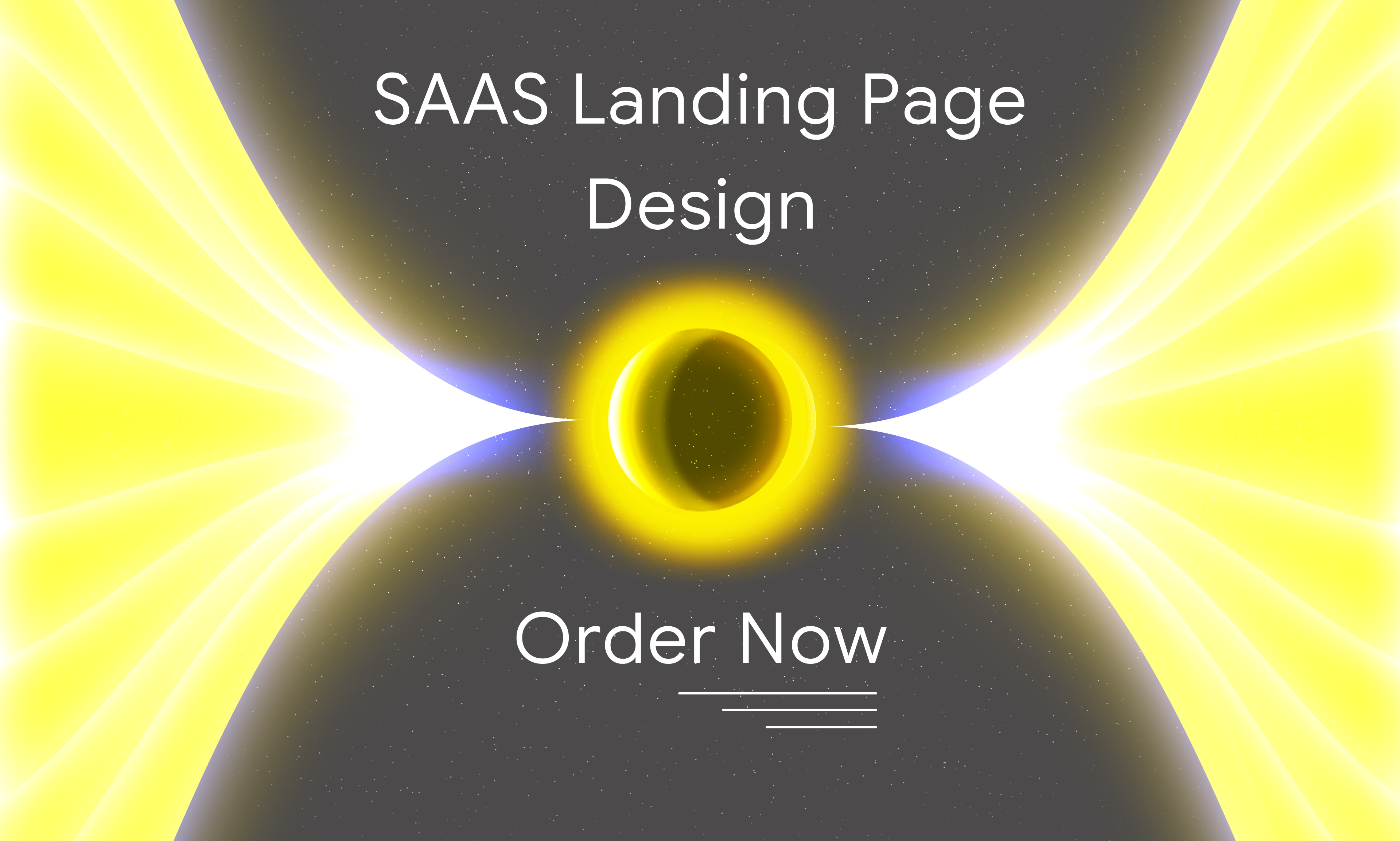 Example of Saas Landing Page Design