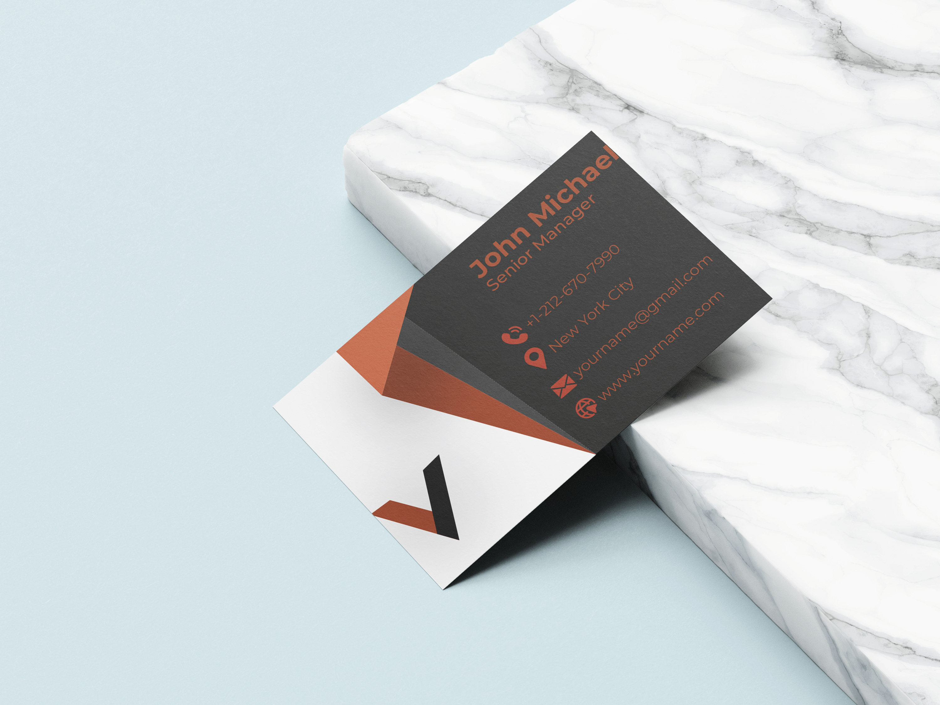 Example of Design For Houtly Logo + Business Card