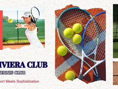 Tennis and Golf Club Branding and Mockups atmosphere brand mood branding clou graphic design logo luxury premium ui