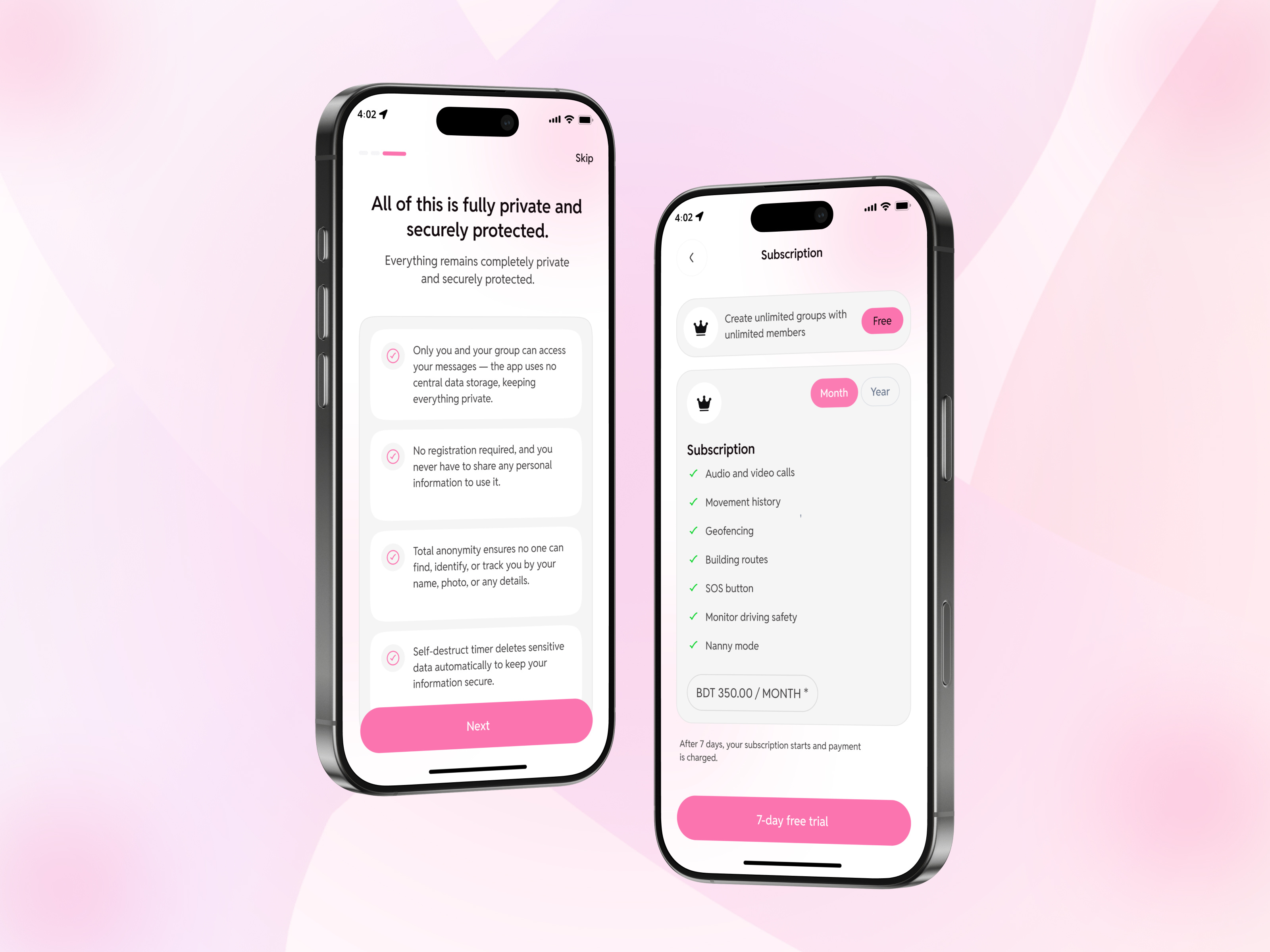 Go Premium - family go mobile app add design app app subscription app ui family app family safety location sharing mobile mobile app mobile app design mobile ui premium features real time tracking subscription ui tracker app ui design ux design