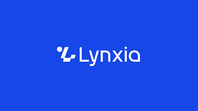 Lynxia logo and Brand Identity automatisation brand identity branding graphic design illustration logo logo design optimisation technologie