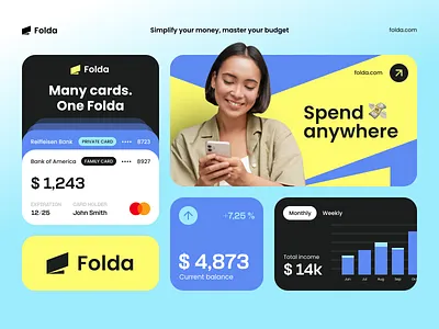 Brand Identity for Fintech Platform app branding fintech graphic design saas ui