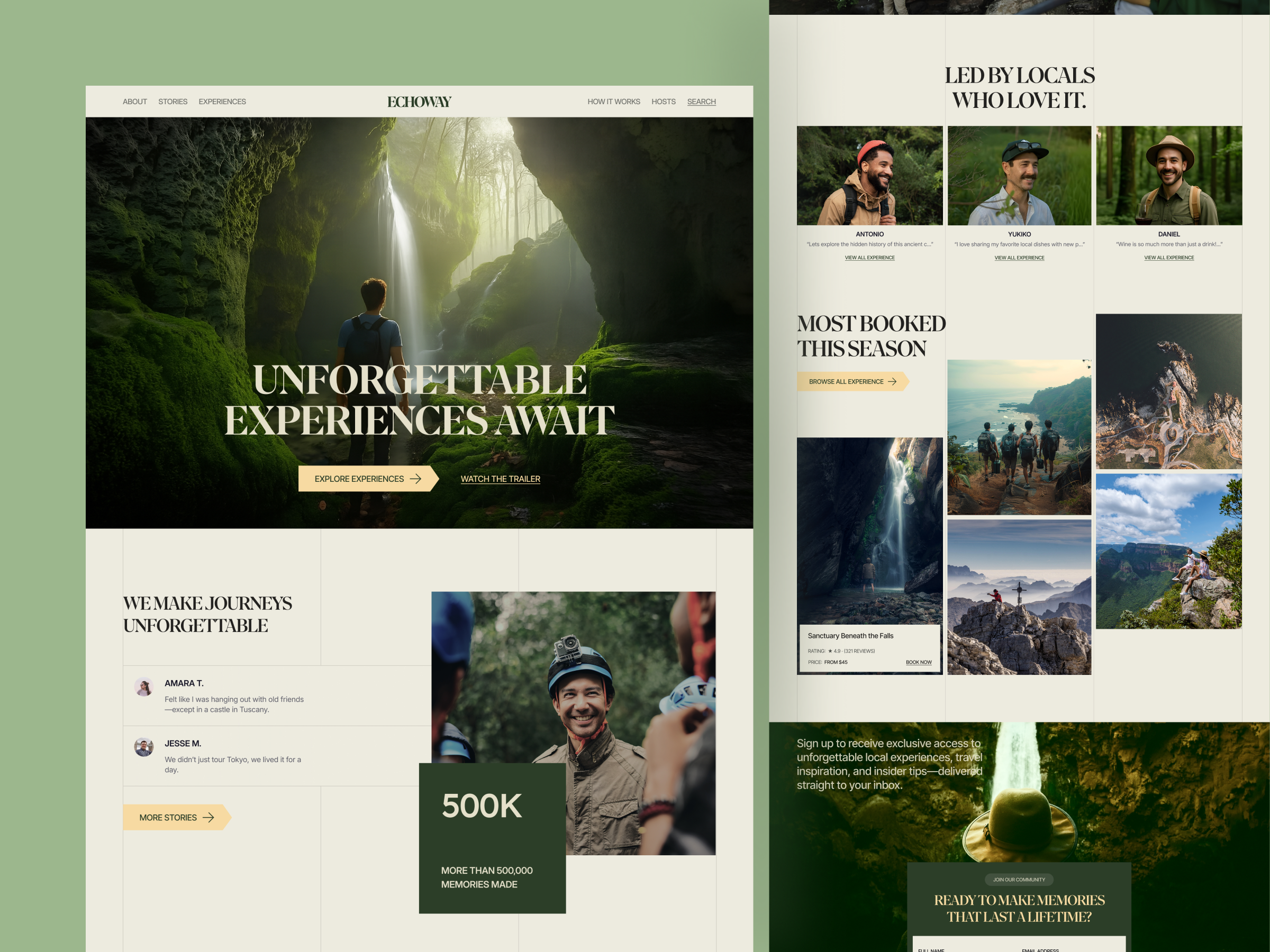 Example of Ai Based Website Design