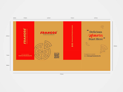 Frangoz Food Bag food bag illustrator packaging design