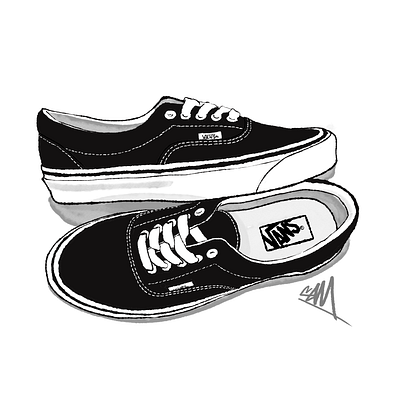 Vans - New Era fashion illustration shoes skateboard sneakers vans