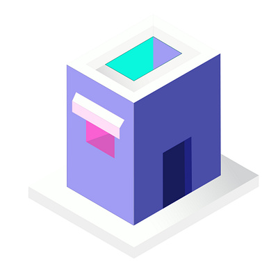 Isometric Shop 2d 2d illustration 3d 3d illustration aftereffect animation branding building character design graphic design illustration isometric logo motion graphics shop ui vector