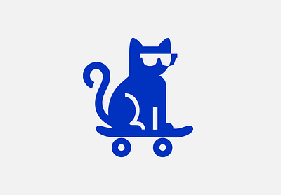 LOGO - CAT animal branding cat design graphic design icon identity illustration logo marks symbol ui