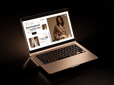 Urban Threads – Minimal Fashion Homepage ecommerce ui fashion website figma design minimal style modern ui neutral tones sustainable fashion ui ui designer ux web design