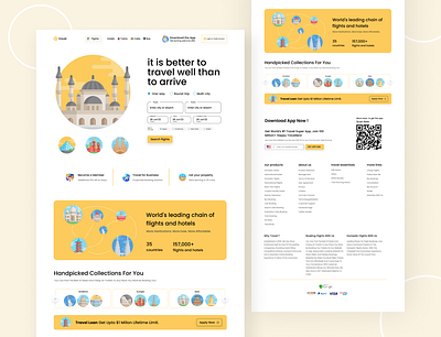 Travel Platform UI figma illustration ui ui design ux ux design webdesign website
