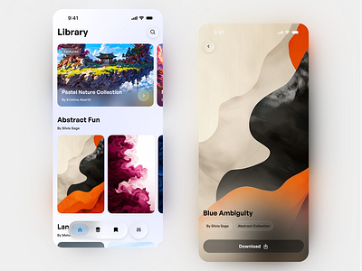Apple's Liquid + Frosted Glass Exploration app design apple clean design design frosted glass home screen ios26 light mode liquid glass minimal minimal ui mobile app pastel product design ui uiux ux wallpaper app
