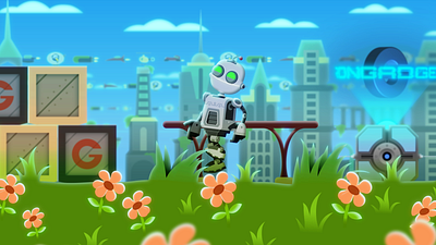 Clank! 🤖 after effects animation bendio bounce cartoon character animation characterdesign city duik filippo marchetti futuristic limber motion graphics orange wedge panorama ratchet clank rubberhose time displacement videogames