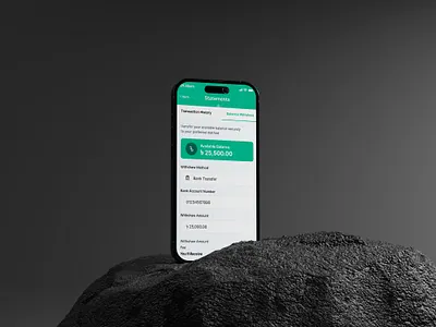 Transaction history & balance withdraw withdraw