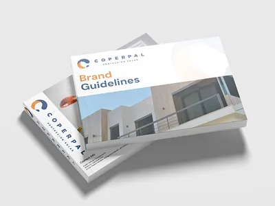 Coperpal – Industrial Brand Identity & Guidelines b2b branding brand guidelines brand identity branding business logo catalog design color palette iconography industrial industrial logo lettermark logo design manufacturing style guide typography