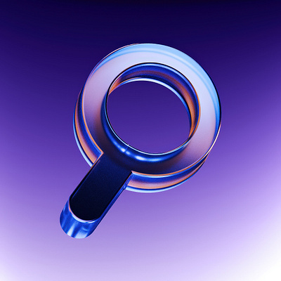 Simple Glass Icon 3d c4d design graphic design illustration visual