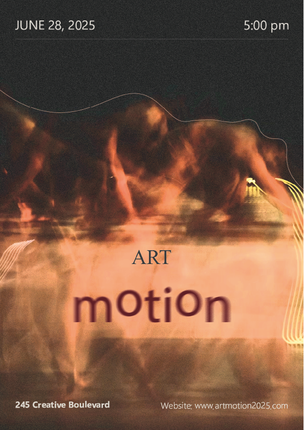 Example of Poster_ART.MOTION