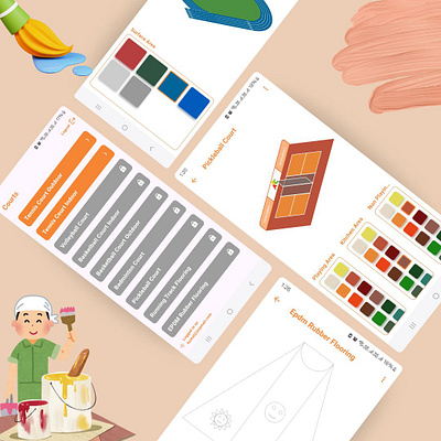 🏀 TopFloor - Sports Court Visualizer appcasestudy colorpicker courtdesign custompainter firebaseapp flutteranimation flutterapp flutterdev flutterui interactiveui mobileappdesign razorpayintegration sportstech svggraphics uiuxdesign