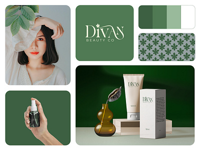 Beauty Logo & Brand Identity Design beauty logo brand identity branding cosmetic logo feminine logo graphic design logo logo design logo type logos luxury logo skin care logo