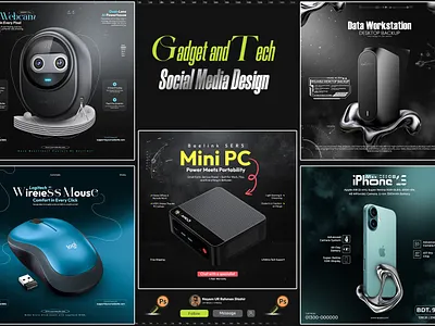 Gadget & Tech Manipulation design advertisement creative ads creative ads banner creative ads design design gadget gadget banner illustration manipulation photoshop poster design product product manipulation social media post
