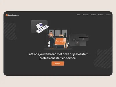 Logo Experts Website logo maker ui website