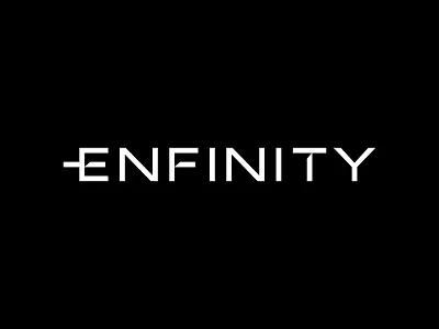 Enfinity Wordmark brand design brand identity branding e logo geometric logo influencer logo lettermark logo logotype monogram social media startup logo tech logo technology logo type typography visual identity wordmark