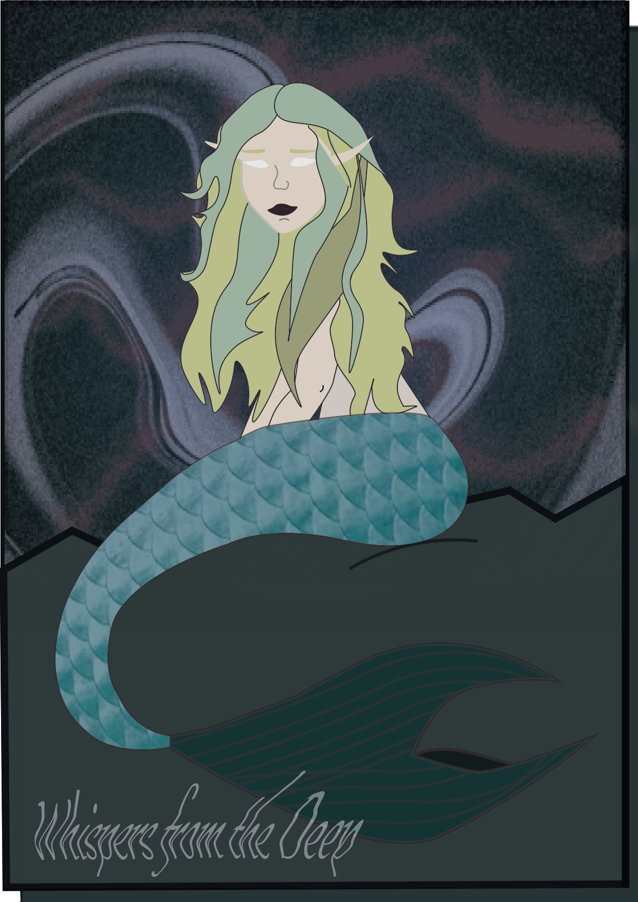 Example of Mermaid Poster