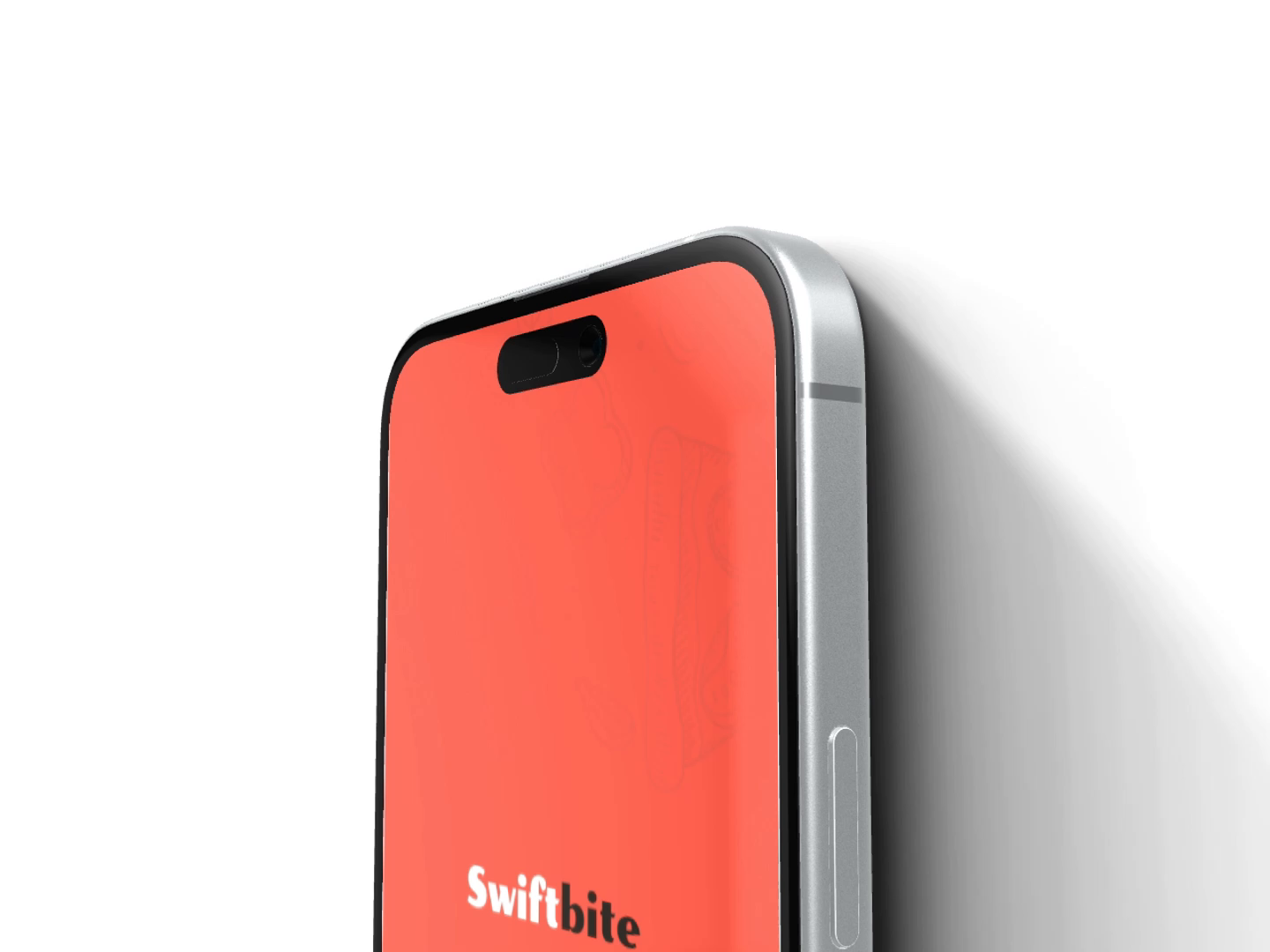 Example of Minimal Mobile App UI Design For Food