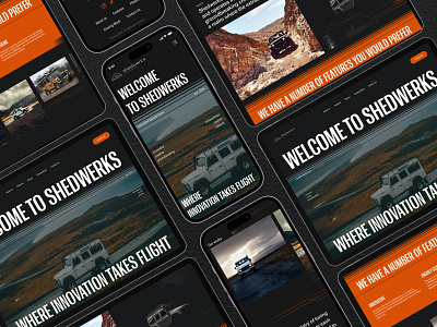 User-friendly UI&UX Web Design for Car Brand | Masterly car brand car tuning brand custom builds design landing page landing page design logo mobile design mobile friendly mobile friendly website responsive responsive website ui ui design uiux ux ux design web design website website design