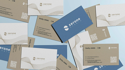 ZerOne Studio VI Design branding business card guidelines logo template vi