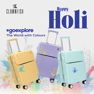 Holi social media poster branding design graphic design illustration photo editing photoshop