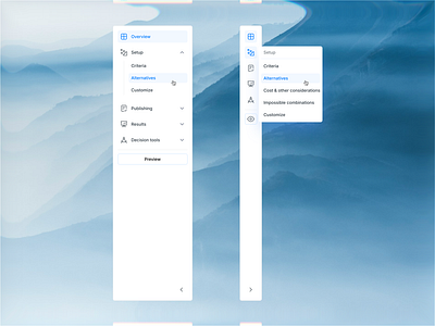 Minimal Sidebar Navigation UI branding cleanui dashboard designsystem illustration interface layout minimal navigation productdesign saasui sidebar sidenav ui uikit uxui webdesign