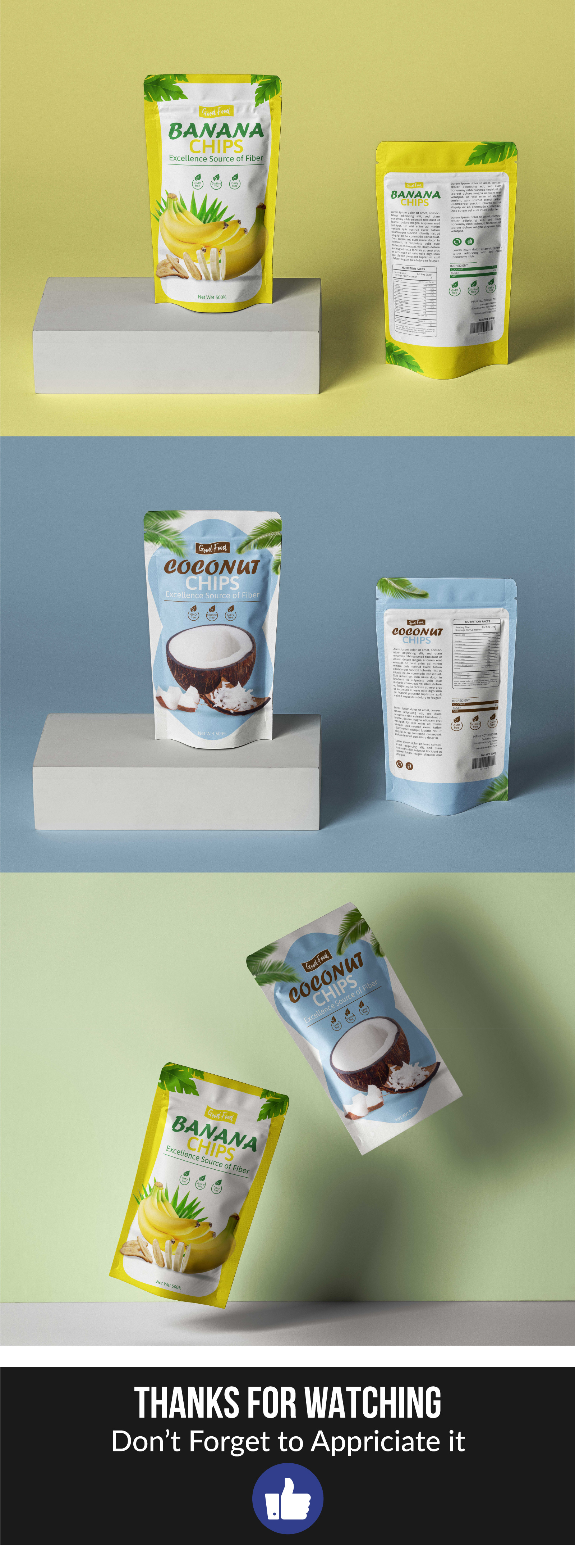 Organic Chips Pouch Packaging Design branding label design package design packaging packaging design pouch pouch design pouch packaging pouch packaging design product packaging