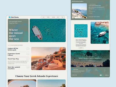 Refreshing the Interface of a Tour Management System concept croatia design interface landing platform redesiign tour travel trip ui ux web