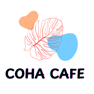 COHA CAFE LOGO DESIGN 1 branding graphic design logo typography