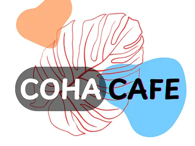 COHA CAFE LOGO DESIGN 3 branding graphic design logo typography
