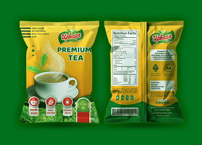 Premium Tea Packet Design Packet final branding design graphic design label label design packaging packaging design product product design product label product package product packaging tea tea label tea package