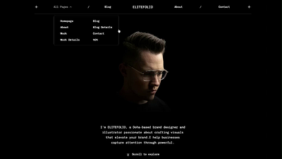 Personal portfolio website animation branding creative design creative portfolio design dark mode website development website landing page minimal modern personal portfolio website portfolio landing page portfolio site product design resume ui ui ux design web template