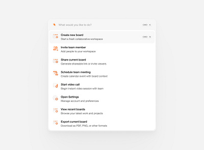 command palette 🔥 command palette component dashboard dashboard ui product design product ui saas search ui kit