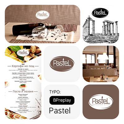 Pastel — Restaurant and Fish branding design graphic design illustration logo logo design logotype print design vector