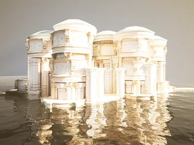 Warp 3d 3d animation 3d environments effect transition