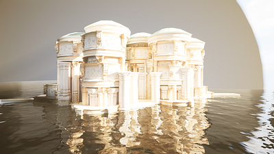Warp 3d 3d animation 3d environments effect transition
