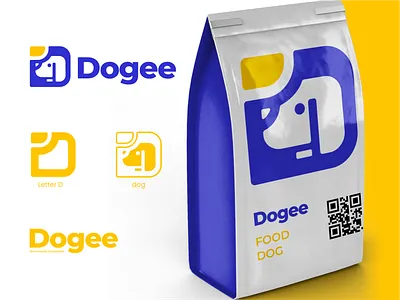 Dogee animalpet brand design dog graphic design illustration logo logodesign logodesigns pet vector
