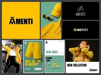Logo & Visual Identity – AMENTI design system