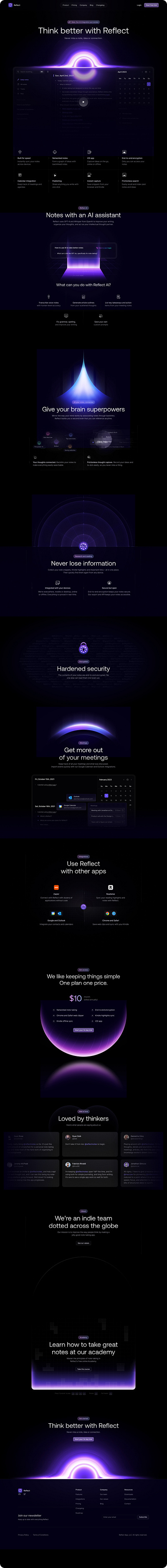 Reflect Mobile App 3d agency animation branding crm design figma graphic design mobile app motion graphics ui