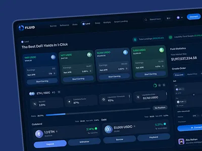Best Defi Yields ai crypto bot best defi yields blockchaindesign crypto dashboard crypto exchange cryptocurrency cryptoui defi defidesign defisecurity landing page productdesign riskadjustedyield smartyield ui design web design web site web3 web3ux yieldfarming