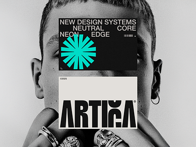 ARTICA Brand Identity Concept artica black and white bold branding branding concept charecter design clean clean layout creative design graphic design minimalist design modern new design systems typographic design typography