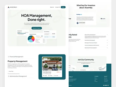 Assembly - Property Management app appdesign branding design logo mobileapp ui uiux webdesign