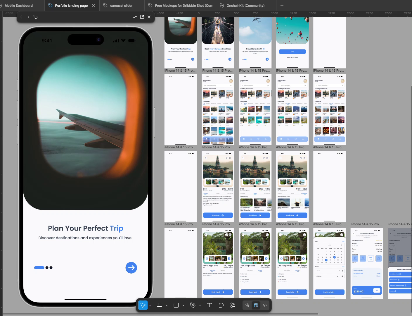 Example of UI/UX Designer | Web & Mobile Interfaces